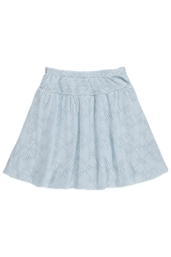 Girls' Skirt, Ages 2-5, Light Blue - Package Girls' Skirt, Ages 2-5, Light Blue - Package