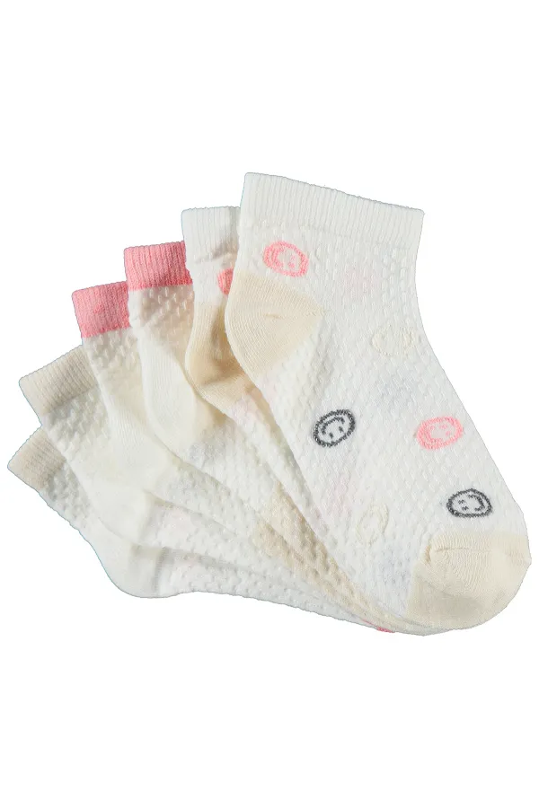Girls' Ankle Socks, Ages 2-9, Standard - Pack