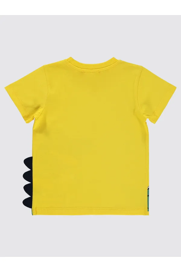 Boys T-Shirt 2-5 Years Yellow - Package