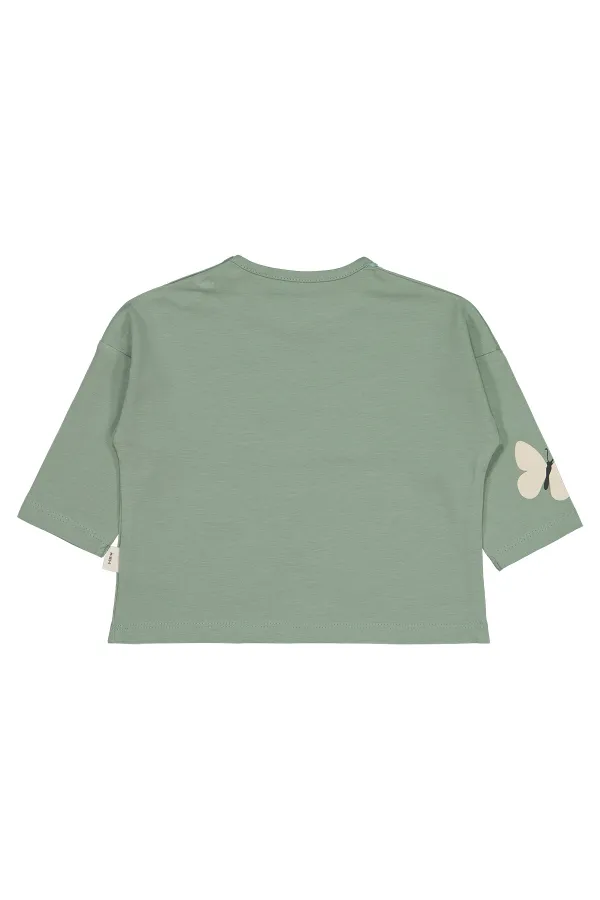 Bebek Sweatshirt 0-24 Ay Çağla Yeşili - Paket