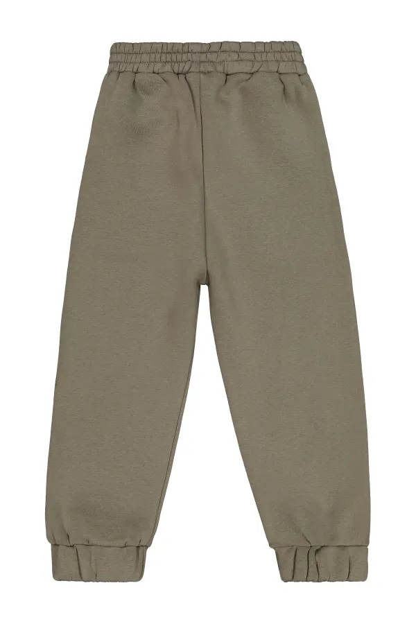 Bas de survêtement kaki pour garçon de 6 à 9 ans - Lot