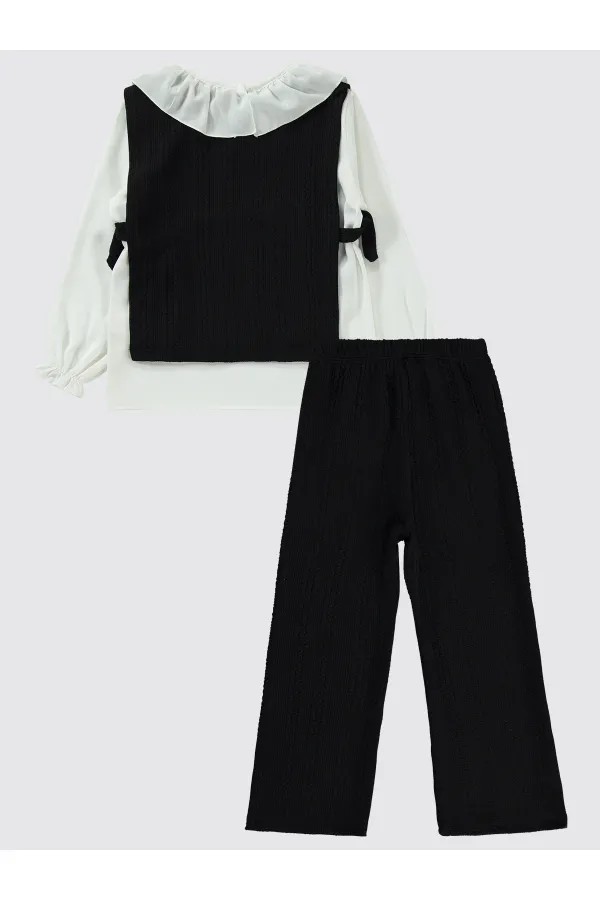 Combinaison noire pour fille de 6 à 9 ans - Emballage