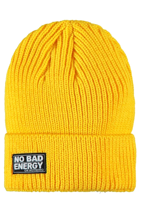 Erkek Çocuk Şapka Bere 2-5 Yaş Sarı - Paket