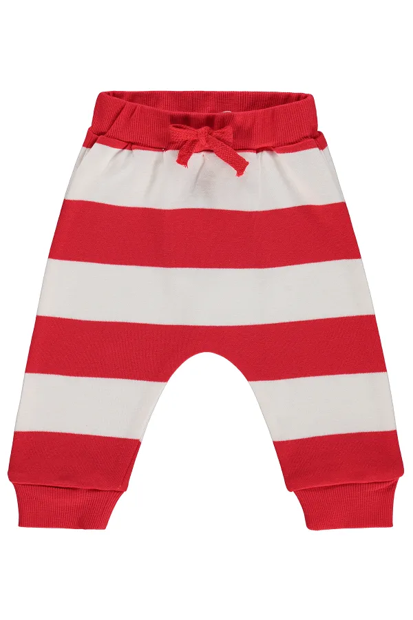 Baby Sweatpants 0-24 Months Red - Pack