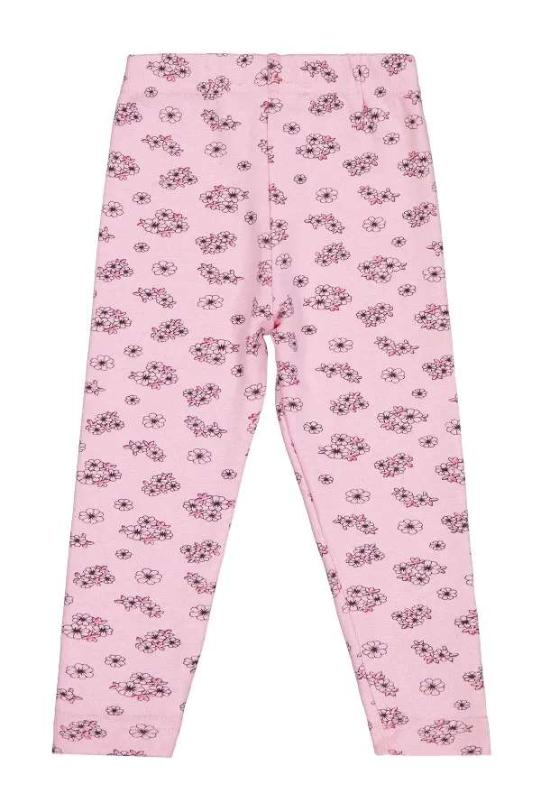 Girl's Leggings Km 2-5 Years Old Rose - Package