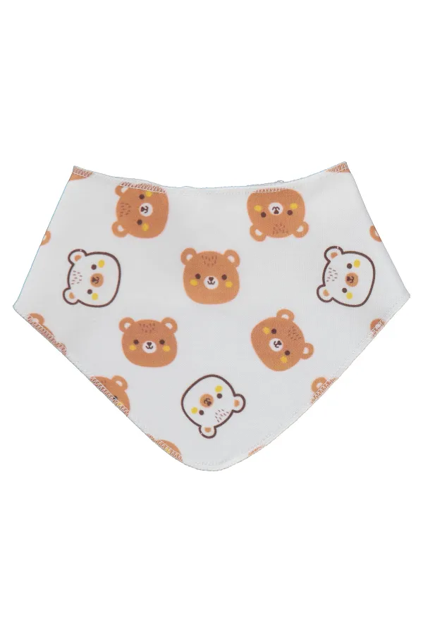 Bebek Mama Önlüğü 0-24 Ay Kahverengi - Paket