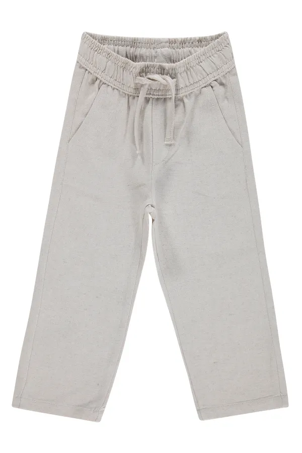 Erkek Çocuk Pantolon 2-5 Yaş Bej - Paket