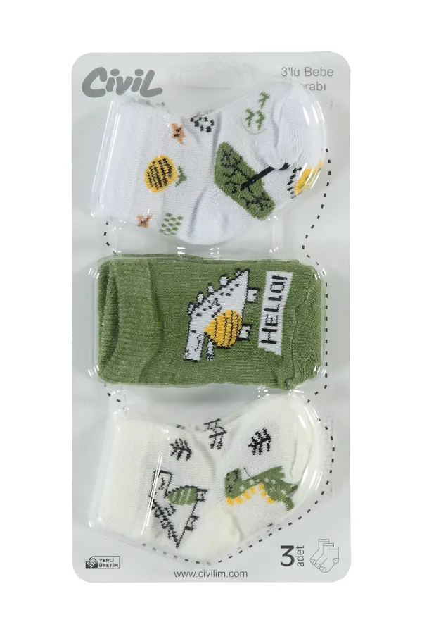 Lot de chaussettes bébé 0-24 mois - Taille standard