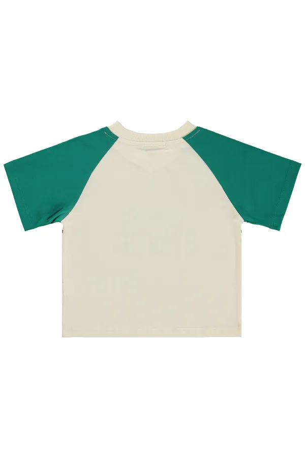 Lot de t-shirts verts pour garçons de 2 à 5 ans