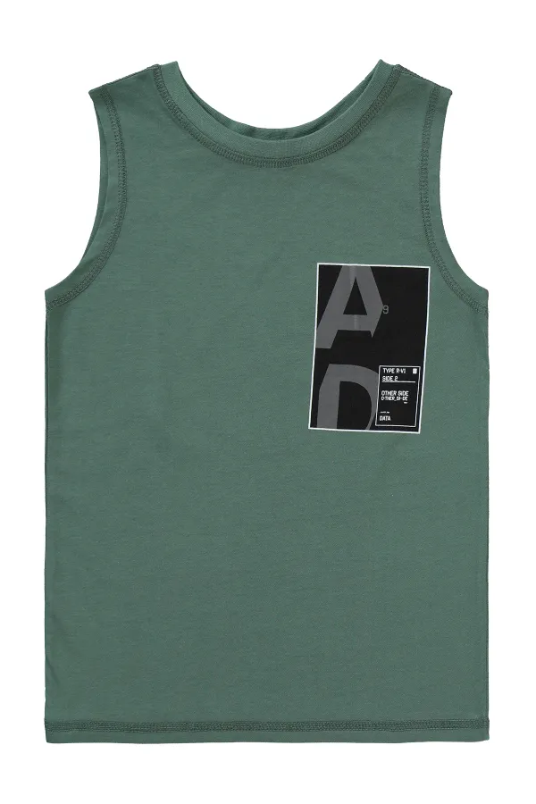 Boys Suit 6-9 Years Old Dark Khaki - Package