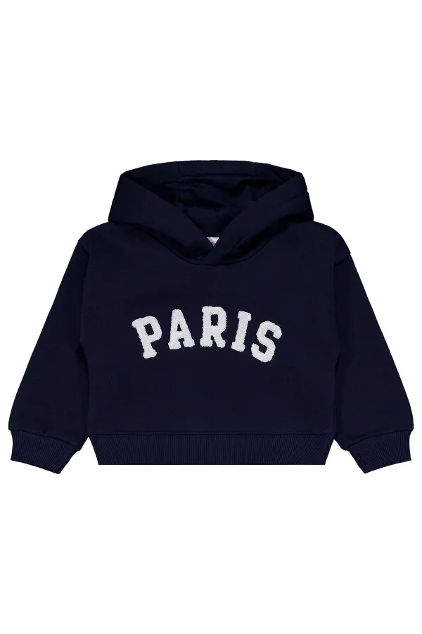 Girls Tracksuit Set 2-5 Years Old Dark Navy Blue - Package