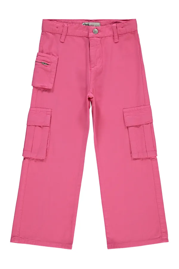 Pantalon fuchsia pour fille de 6 à 9 ans - Lot