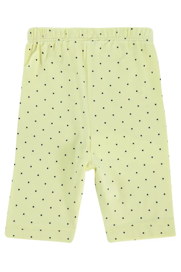 Baby Leggings 0-24 Months Light Yellow - Pack