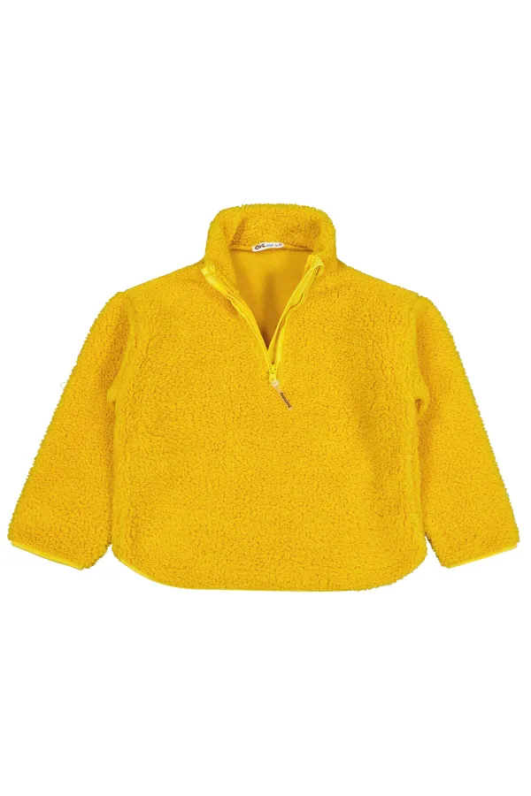 Boy Sweatshirt 6-9 Years Mustard - Pack Boy Sweatshirt 6-9 Years Mustard - Pack