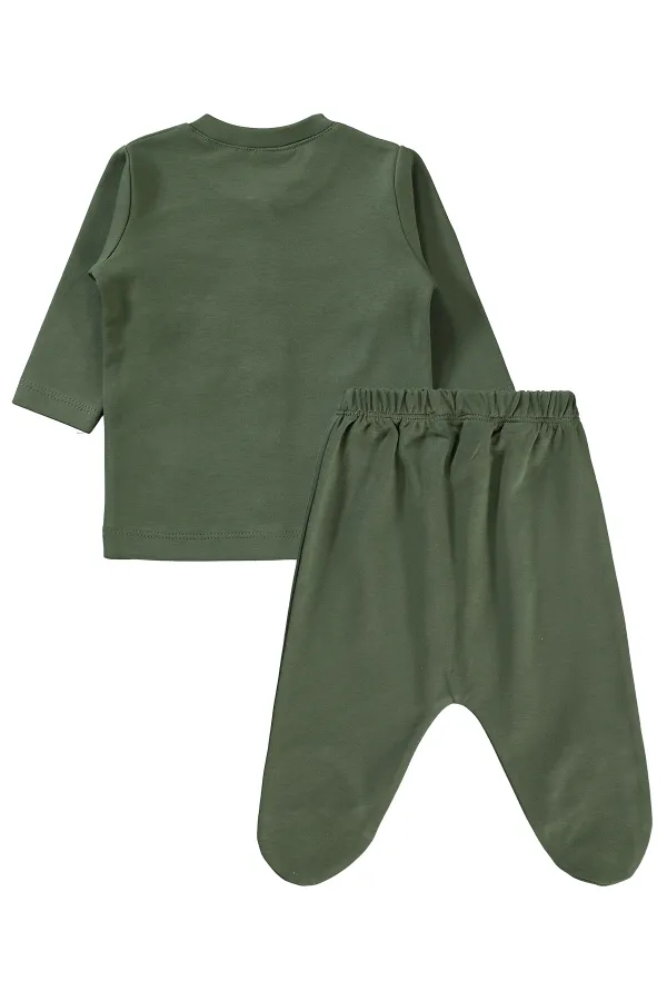 Baby Pajama Set 0-24 Months Khaki - Package