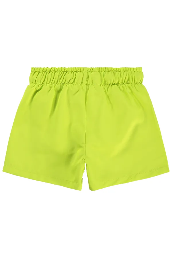 Erkek Çocuk Deniz Şort 2-5 Yaş Limon Yeşili - Paket