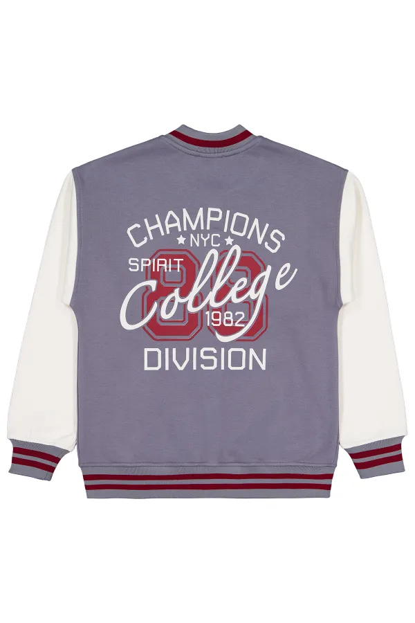 Kız Çocuk Hırka 10-13 Yaş Gri - Paket