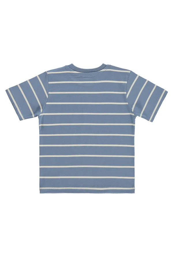 Boys' T-Shirt, Ages 2-5, Indigo - Pack Boys' T-Shirt, Ages 2-5, Indigo - Pack