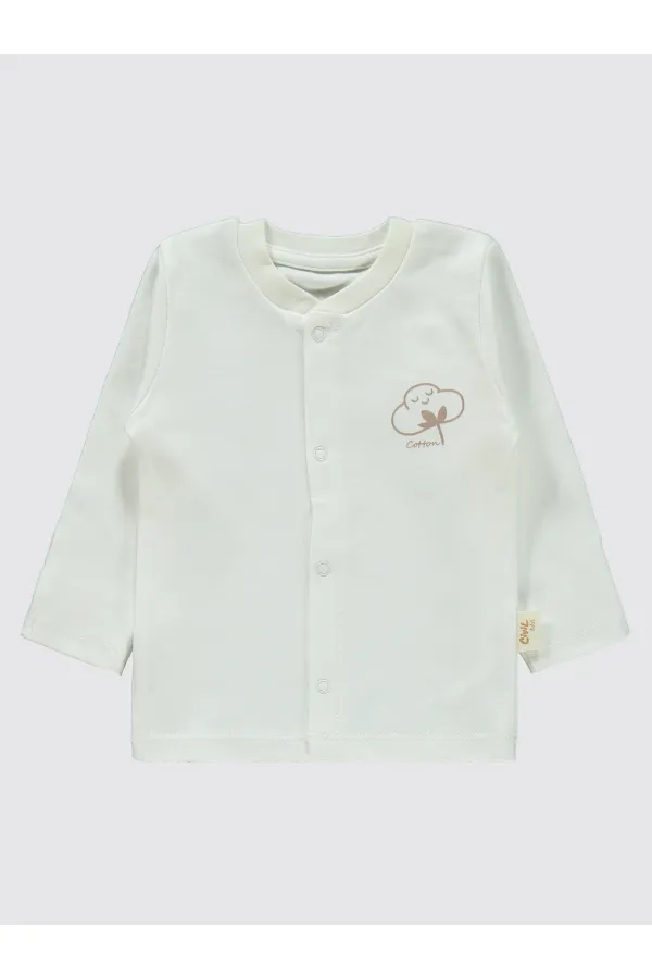 Bebek Pijama Takımı 0-24 Ay Ekru - Paket