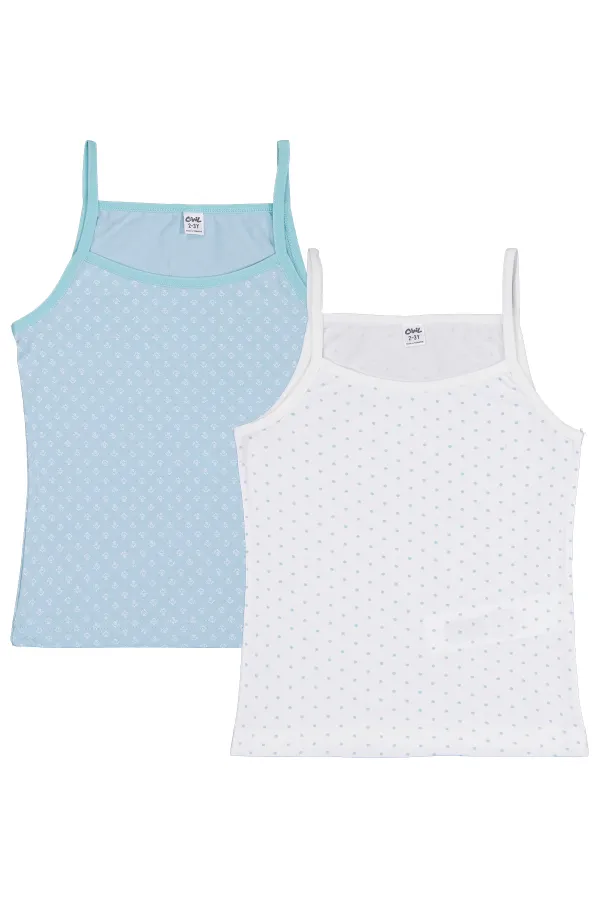 Kız Çocuk Atlet 2-9 Yaş Standart - Paket