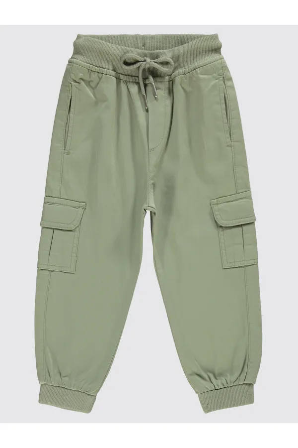 Erkek Çocuk Pantolon 2-5 Yaş Açık Haki - Paket