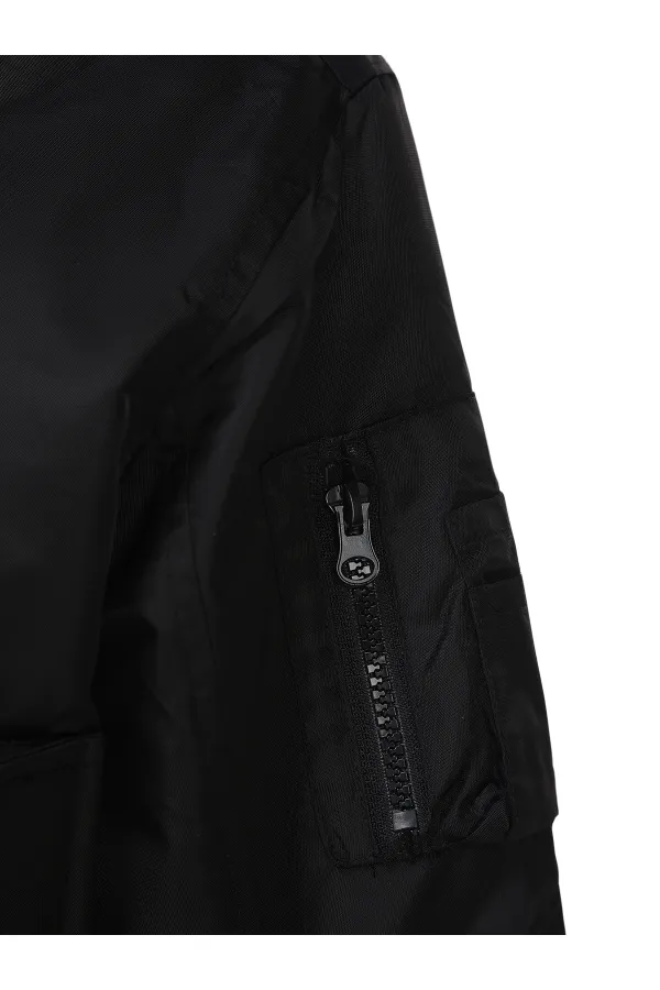 Erkek Çocuk Mont 6-9 Yaş Siyah - Paket