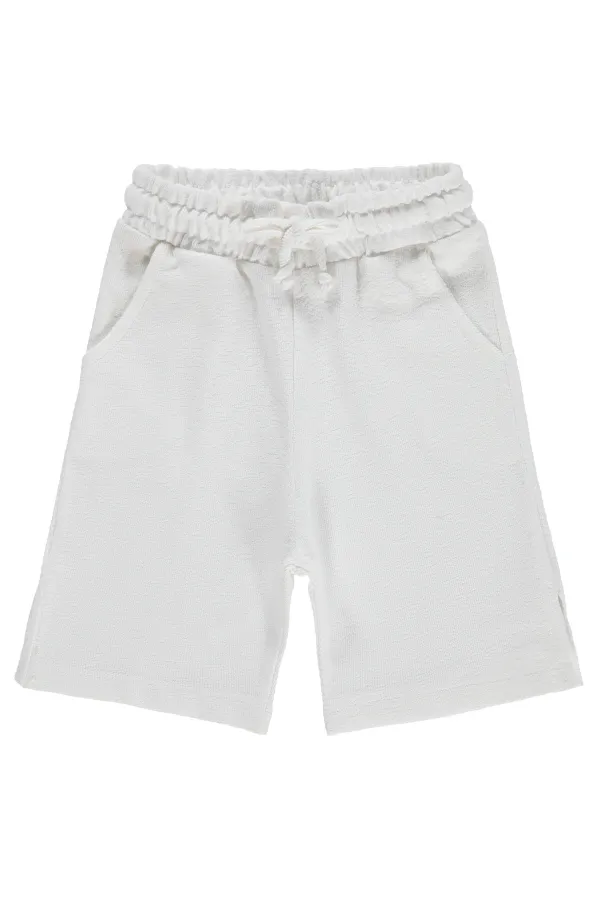 Pantalon Capri pour filles, 2-5 ans, blanc cassé - Emballage