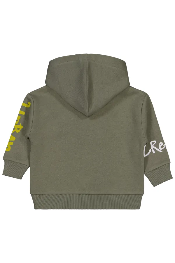 Erkek Çocuk Sweatshirt 2-5 Yaş Açık Haki - Paket