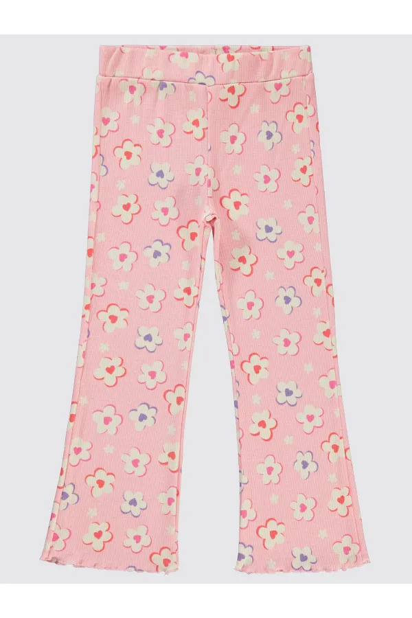 Collants pour fille de 6 à 9 ans, rose sorbet - Emballage