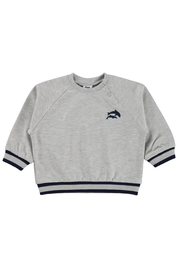 Bebek Sweatshirt 0-24 Ay Karmelanj - Paket