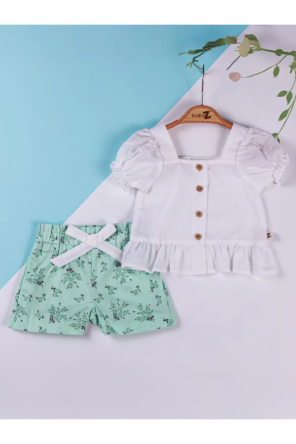 Coffret bébé 0-24 mois vert - Emballage