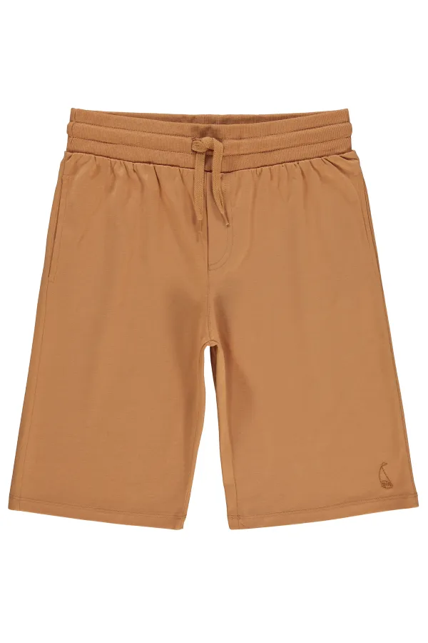 Capri pour garçons de 10 à 13 ans, couleur cannelle - Emballage