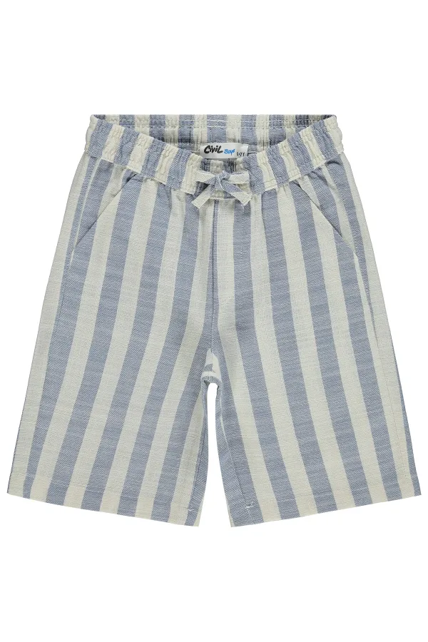 Boys' Capri Pants, Ages 6-9, Navy Blue - Pack