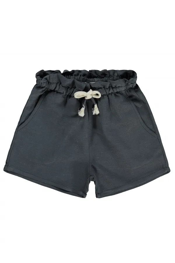 Short pour fille, 2-5 ans, anthracite - Lot