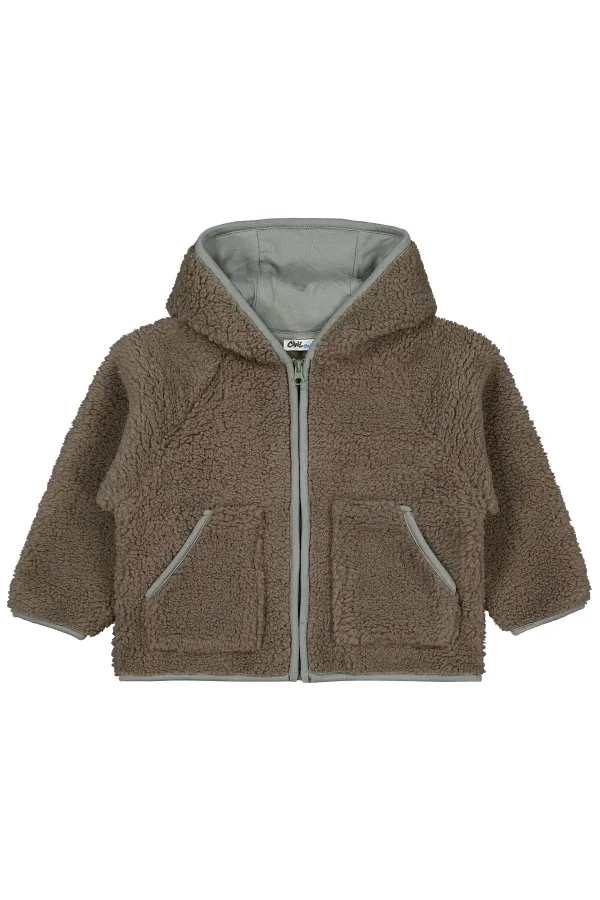 Gilet garçon kaki 2-5 ans - Emballage