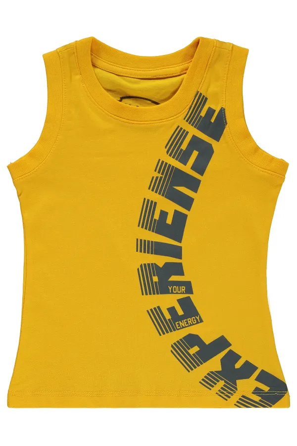 Erkek Çocuk Takım 2-5 Yaş Hardal - Paket