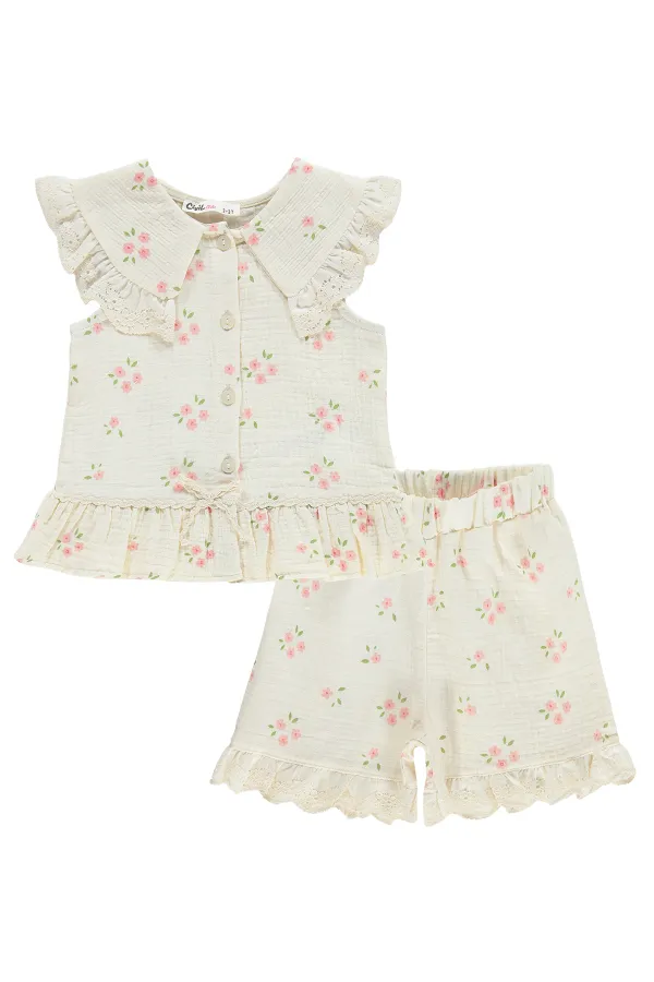 Girls' Team Set 2-5 Years Beige - Package Girls' Team Set 2-5 Years Beige - Package