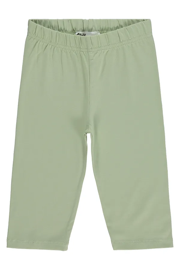 Kız Çocuk Tayt Km 6-9 Yaş Mint - Paket