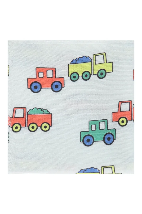 Ensemble couverture et lange pour bébé 0-24 mois, écru - Emballage