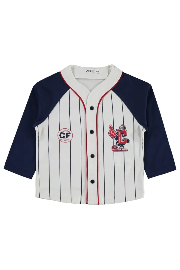 Ensemble pyjama garçon, 2-5 ans, bleu marine - Lot