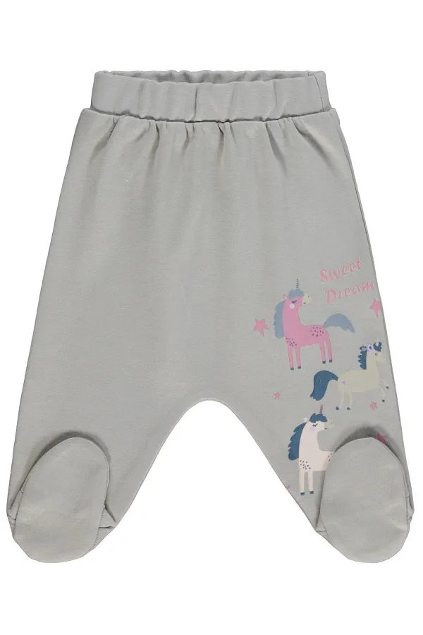 Bebek Tek Alt Bebe 0-24 Ay Açık Gri - Paket