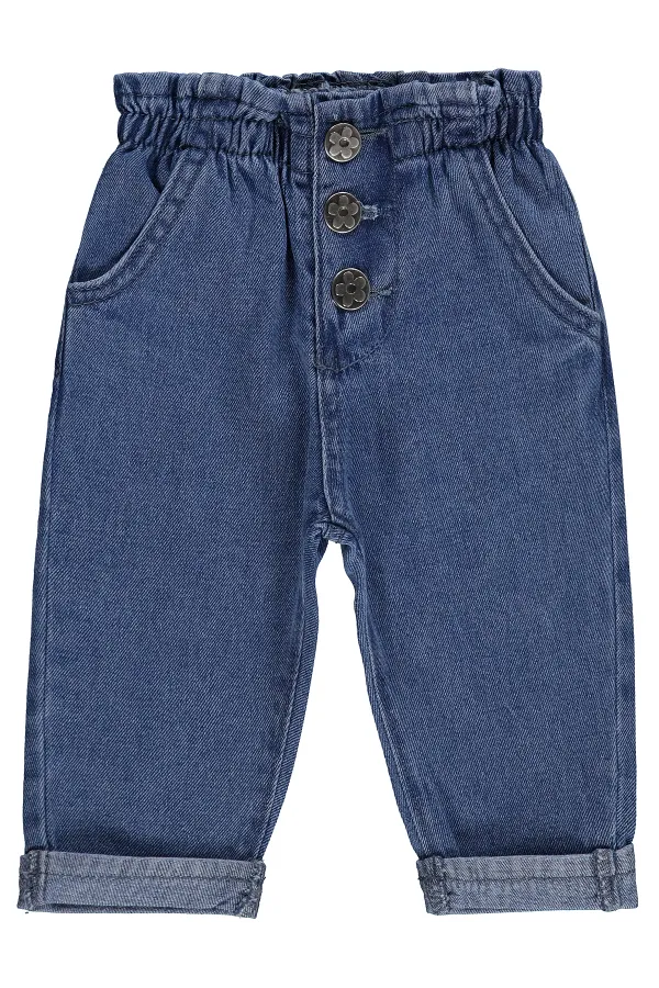 Baby Denim Pants 0-24 Months Blue - Pack