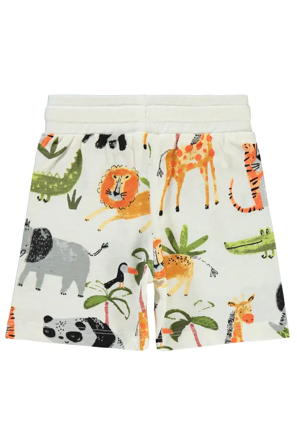 Erkek Çocuk Kapri 2-5 Yaş Ekru - Paket