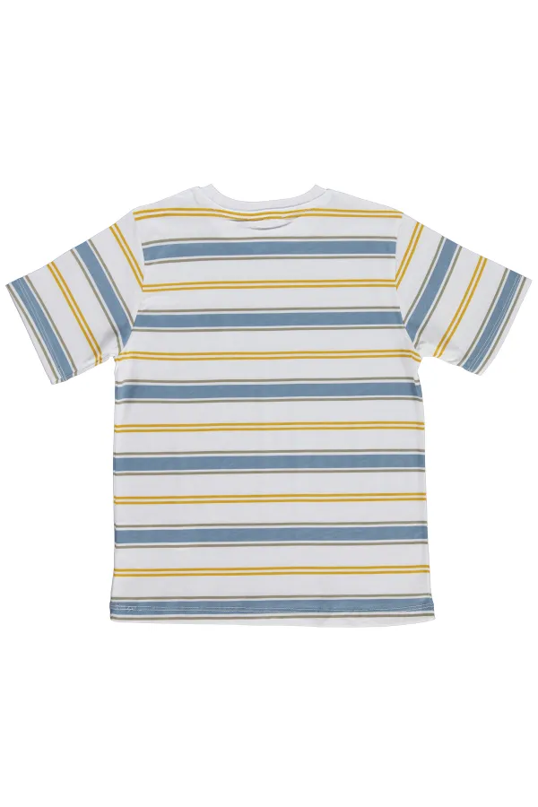 Erkek Çocuk Tişört 10-13 Yaş Beyaz - Paket