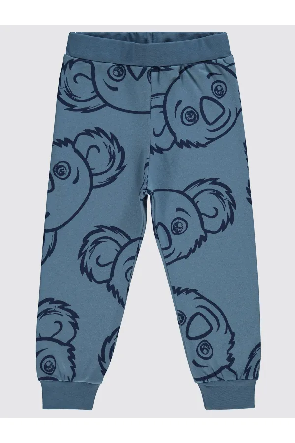 Bas de survêtement garçon 2-5 ans indigo - Emballage