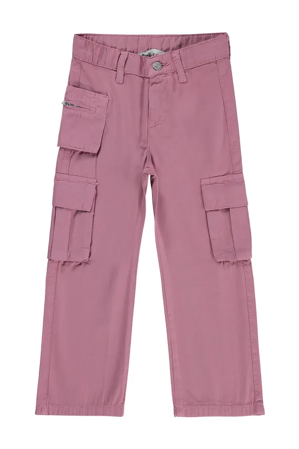 Girls' Trousers, Ages 6-9, Rose Pink - Pack
