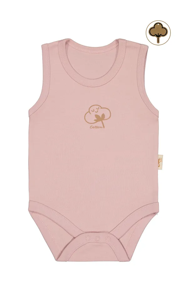 Bebek Çıtçıtlı Badi 0-24 Ay Pembe - Paket