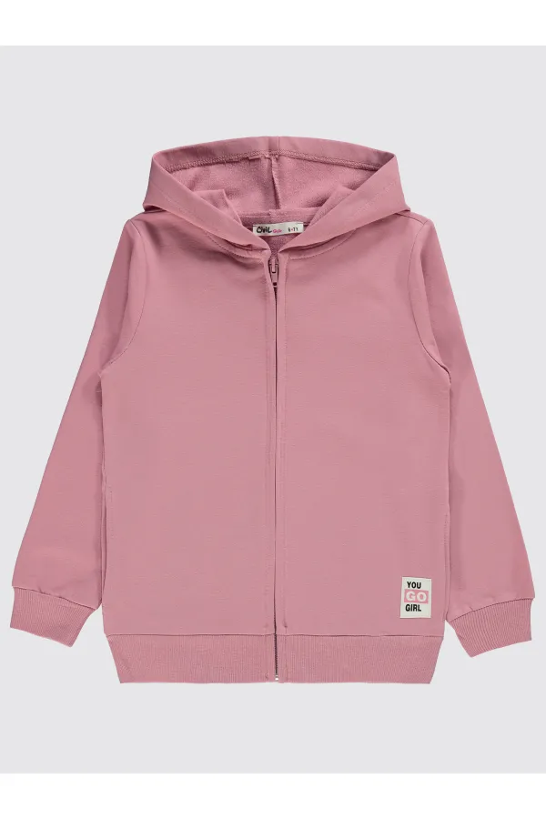 Kız Çocuk Hırka 10-13 Yaş Kozmetik Pembe - Paket