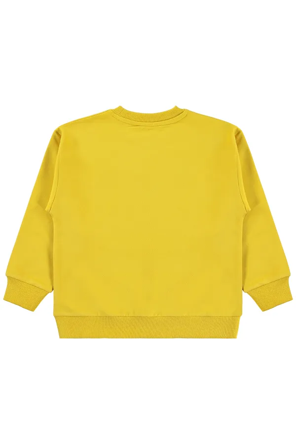 Boys' Sweatshirt, Ages 6-9, Mustard - Pack