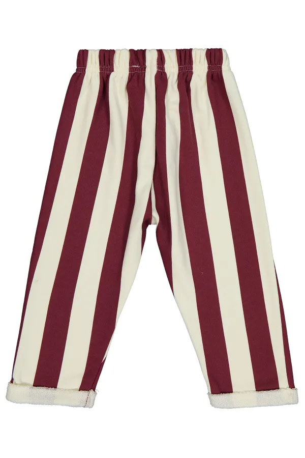 Bas de survêtement garçon bordeaux 2-5 ans - Lot